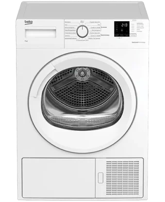 Установка сушильной машины Beko